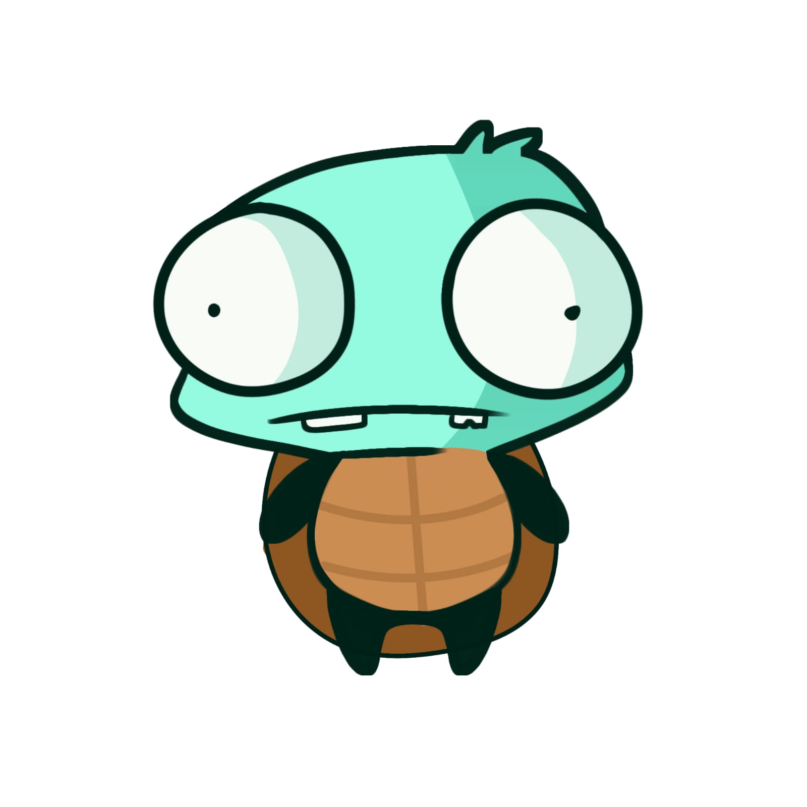 Cute cartoon turtle